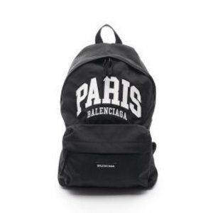 Balenciaga Explorer Backpack nylon canvas black